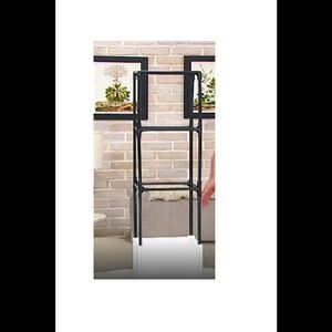 Ultimate Innovations 10" Self-Watering Planter with Trellis White